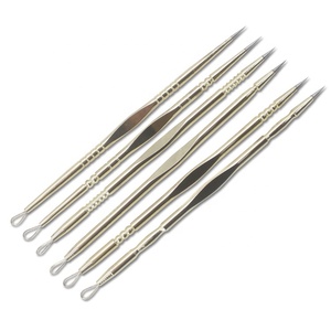 Stainless Steel Blackhead Extractor Acne Needle