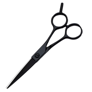 High Demand Barber Mustache Scissors 440C Stainless Steel Black Color Men's Personal Grooming Shears Right Handed Beard Scissors