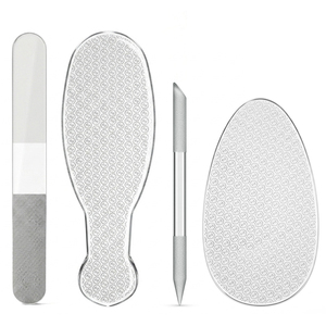 Double-Sided Long Handle Foot Rasp Nano Glass Callus Remover