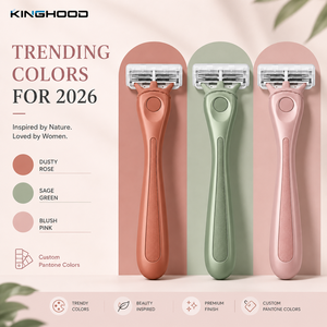 5 Blade Women Metal Razor