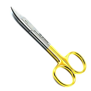 Metzenbaum Scissors Stainless Steel Inserts 12cm Straight Dental Surgical Shears