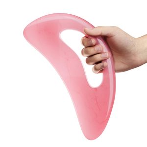 Large Resin Gua Sha Scrapper Body and Face Lymphatic Drainage Tool